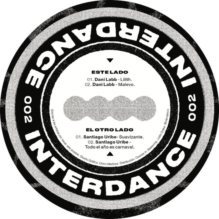 ( INTER 002 ) DANI LABB & SANTIAGO URIBE - Interdance 002 ( 12" ) Interdance